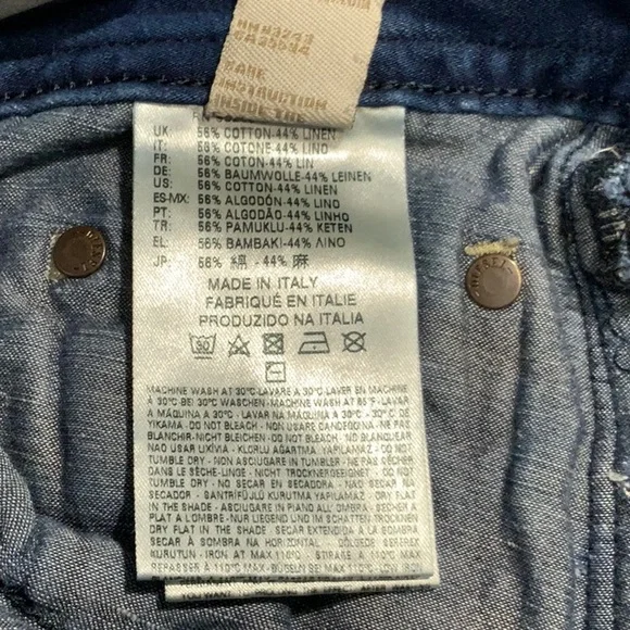 Diesel Buster 0665T Reg slim-Tapered Men’s Jeans size 31x32 - Picture 14 of 16